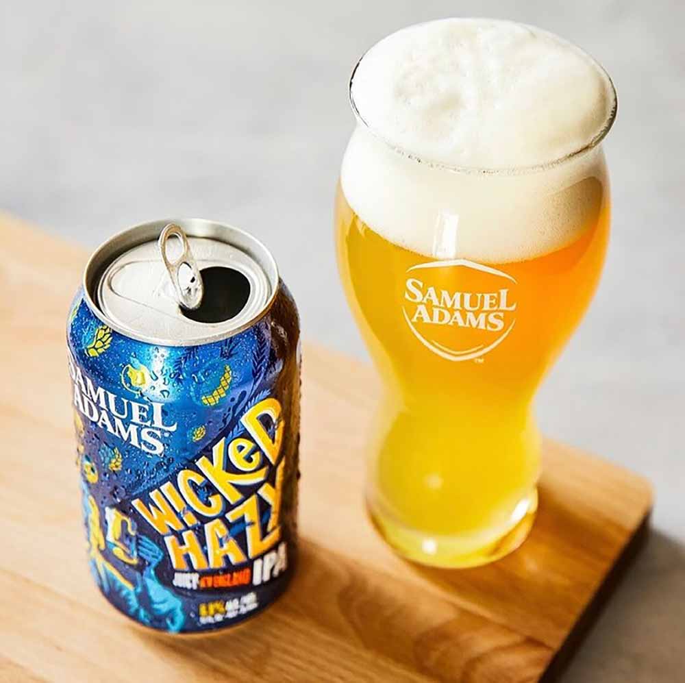 samuel adams boston beer wicked hazy ipa