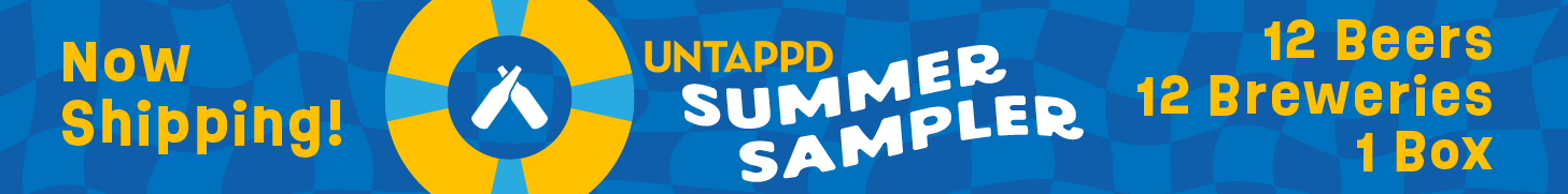 Untappd Summer Sampler beer box, now shipping!