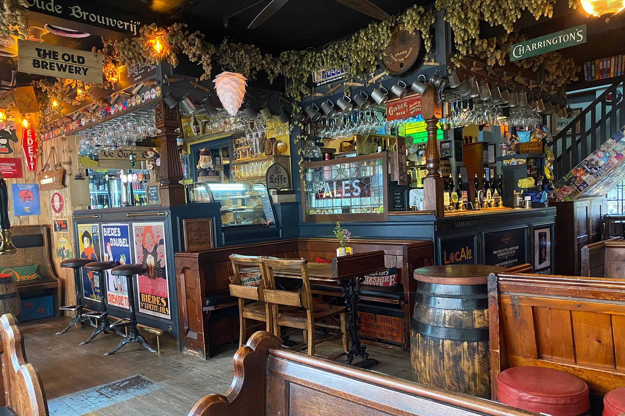 the tamworth tap inside