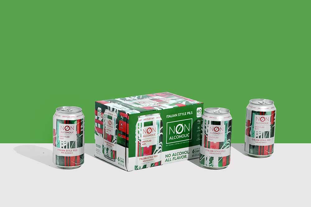 untitled art non-alcoholic beer italian pilsner
