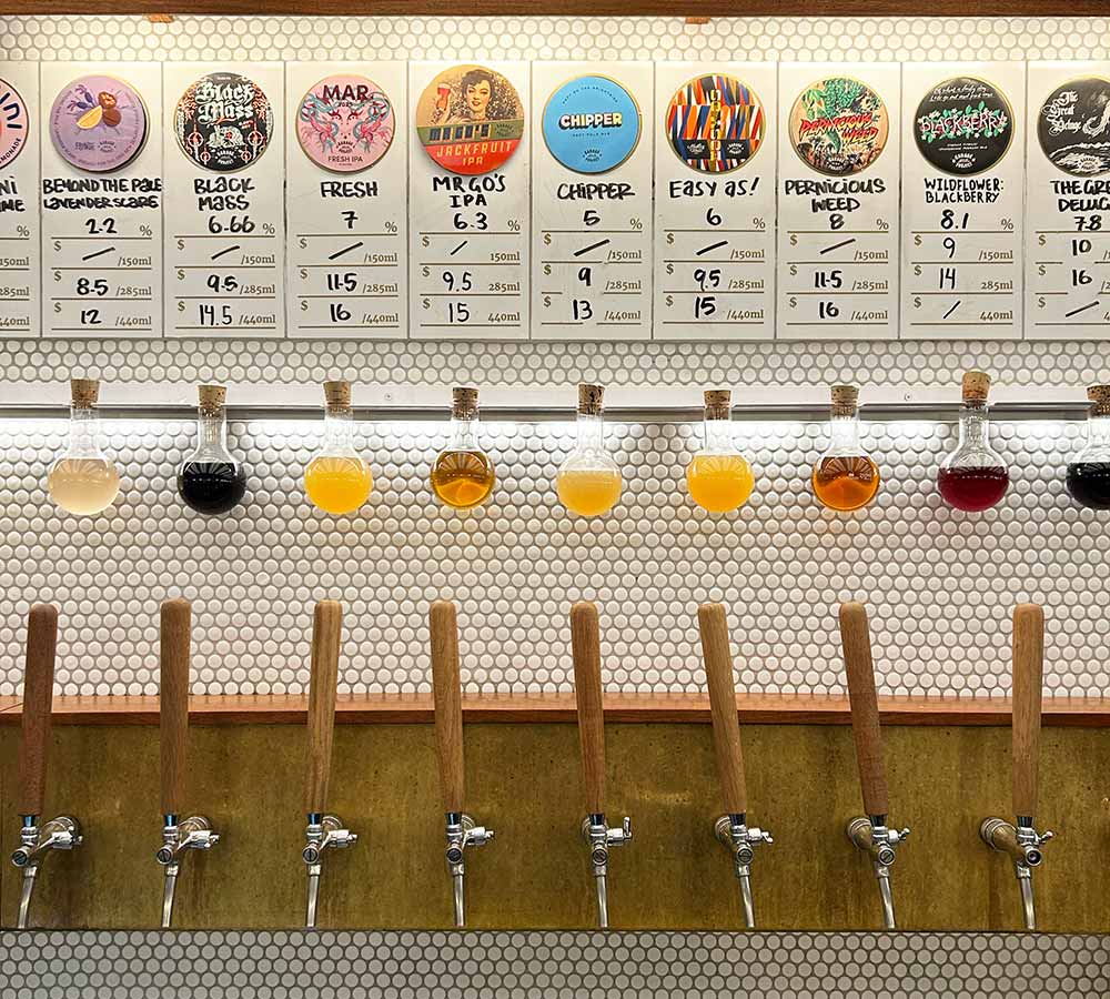 garage project wellington taplist 