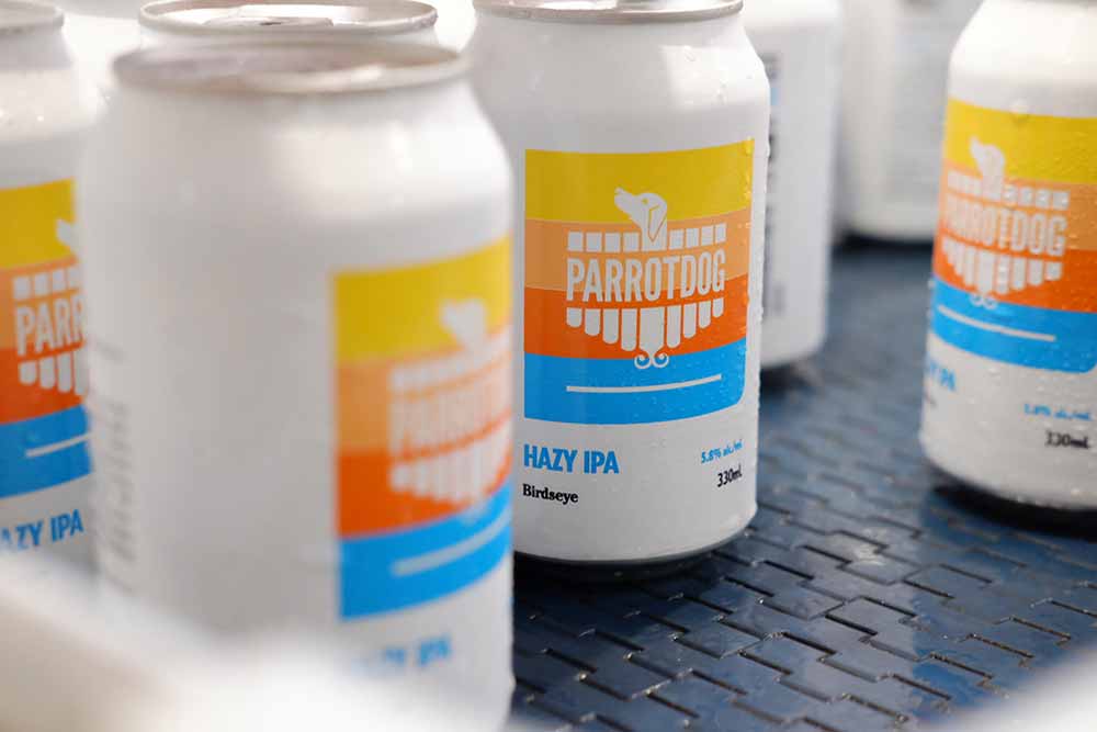parrotdog birdseye hazy ipa wellington new zealand
