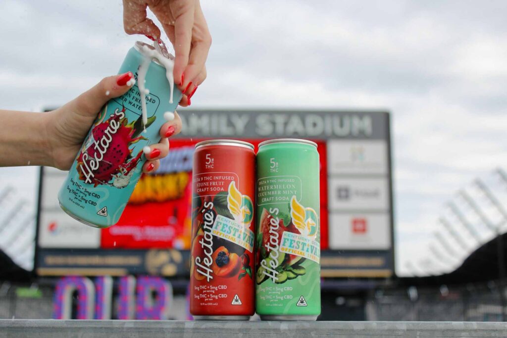 hectare's hemp-derived beverages