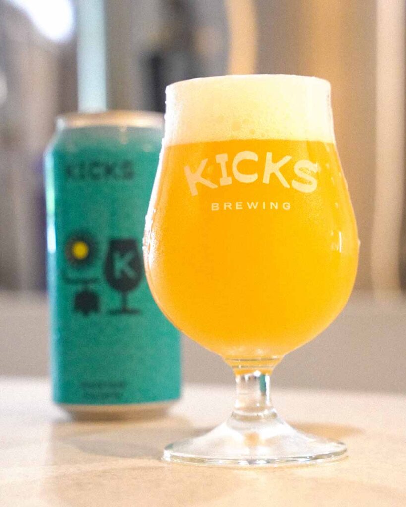 kicks brewing sydney australia rain or shine hazy pale ale