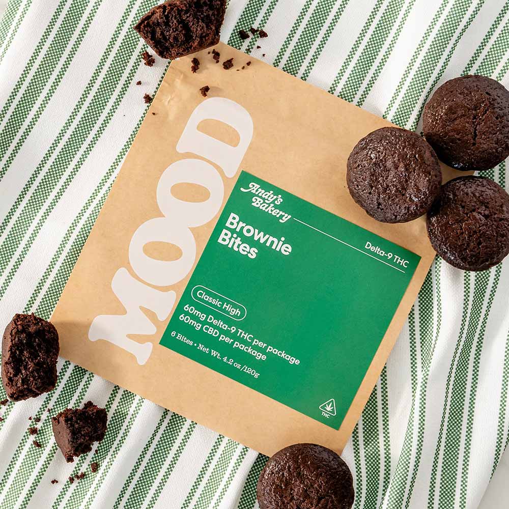 mood edibles andy's brownie bites cannabis weed