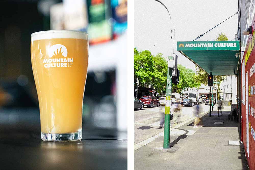 mountain culture beer co collage sydney australia