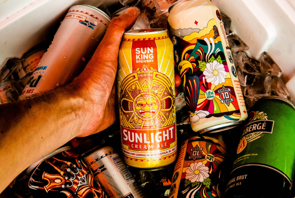 sun king brewery tailgate