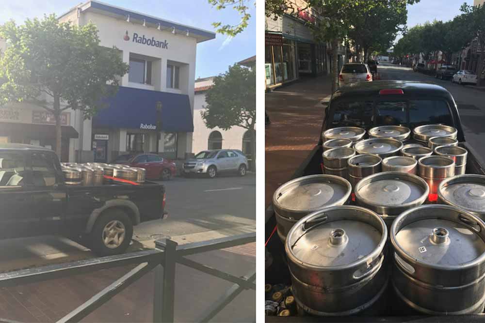 holy water pickup beer