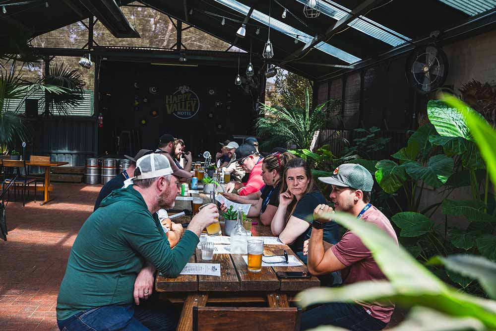 hpa brewers lunch bright australia