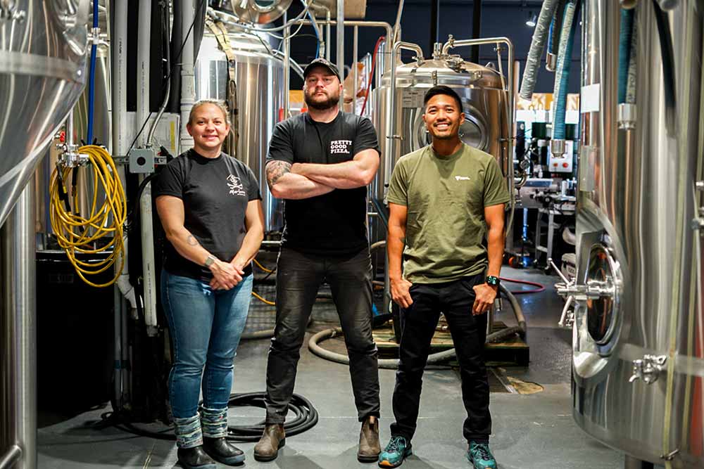 marlowe artisanal ales founder zac ross and carla waclawski