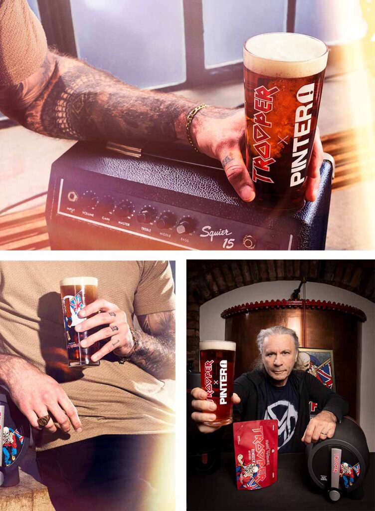pinter iron maiden bruce dickinson trooper ale collab