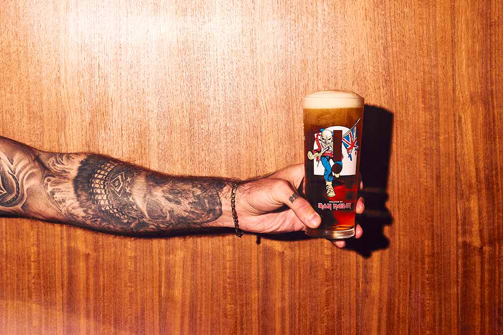 pinter iron maiden trooper ale collab