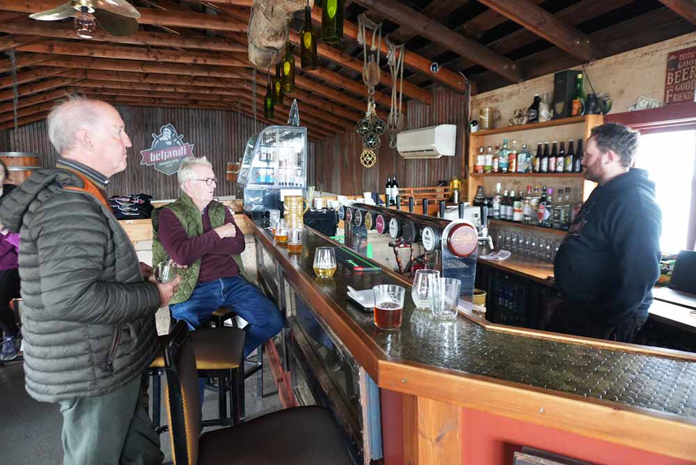 beljandi brugghus head brewer atli and tim webb iceland