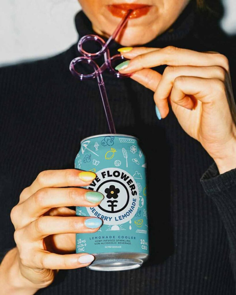 five flowers thc-infused beverages