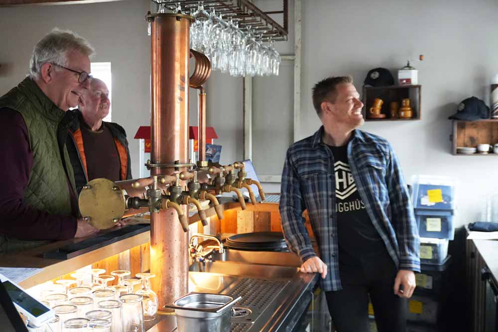 khb brugghus owner helgi and tim webb iceland