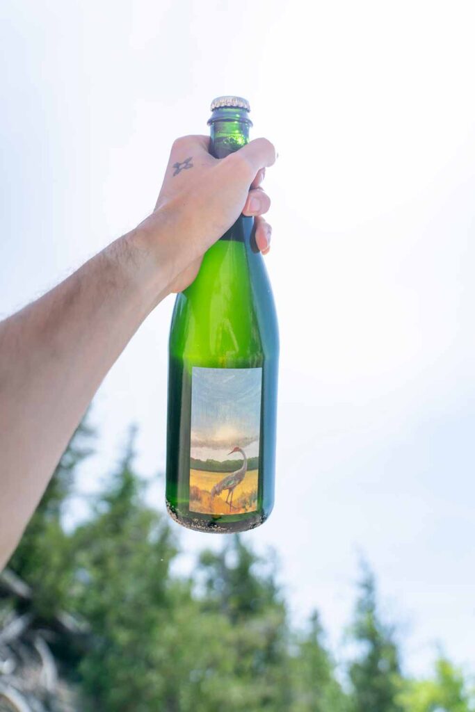 elder piper beer & cider sandhill crane anniversary petite saison