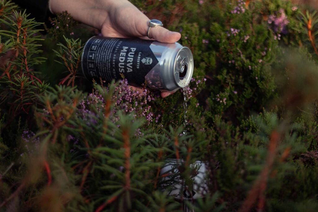 labietis pagan brews purva medus herbal berry mead riga, latvia