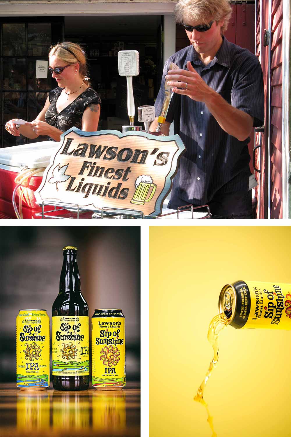 lawson's finest liquids co-founder sean lawson and sip of sunshine