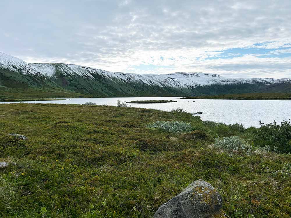 botnsvatn lake husavik iceland