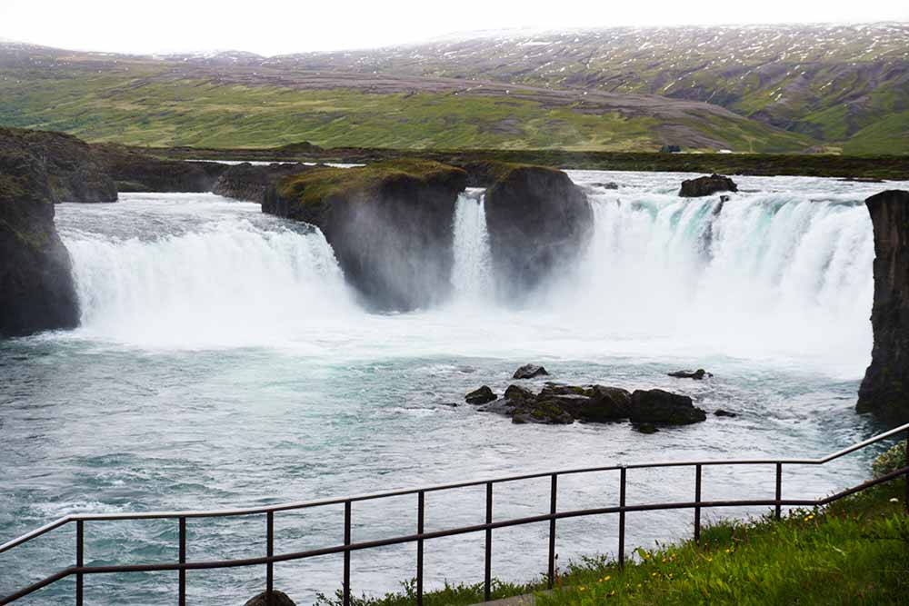 godafoss waterfall iceland