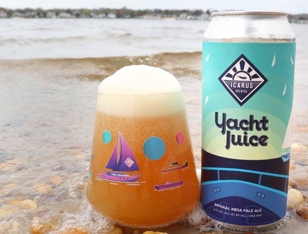 icarus brewing yacht juice