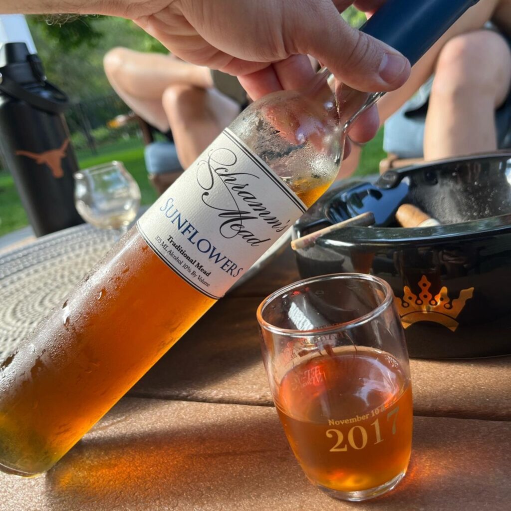 schramms meadery sunflowers