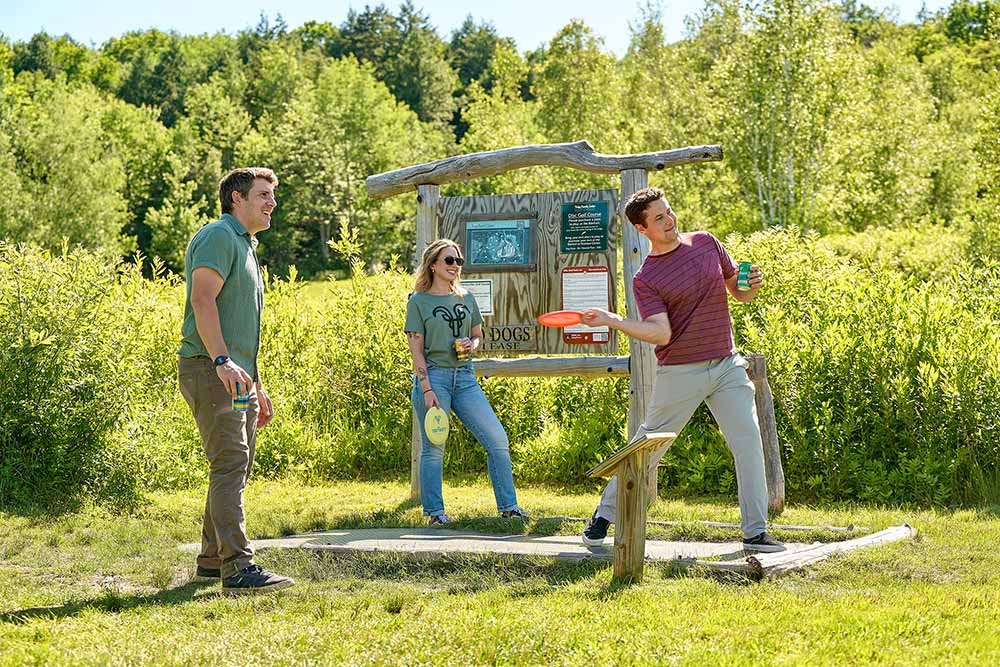 von trapp brewery disc golf course
