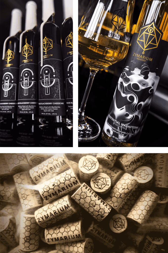 zymarium meadery blackberry cheesecake and essential magnetism mead