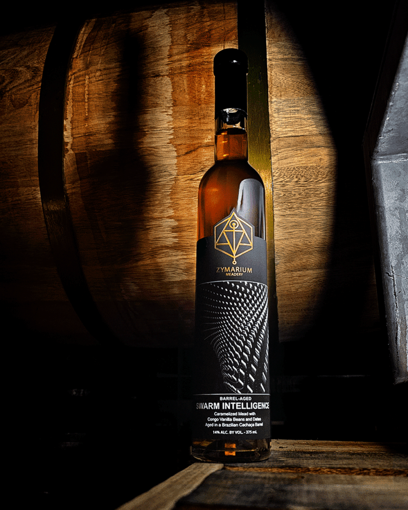 zymariume meadery swarm intelligence collage with horus aged ales