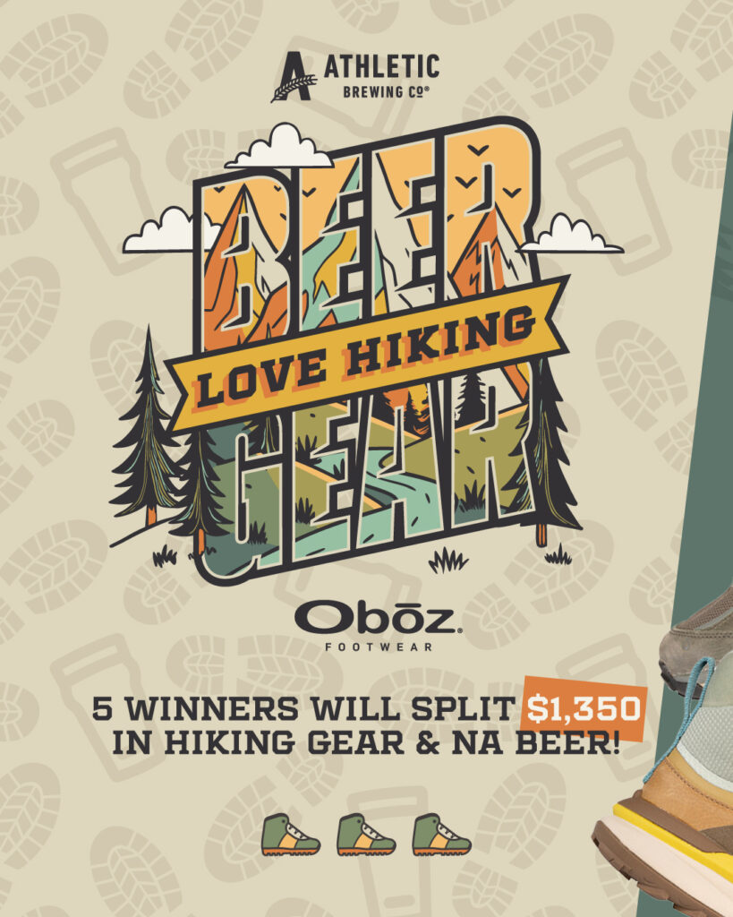 beer gear love hiking campaign 