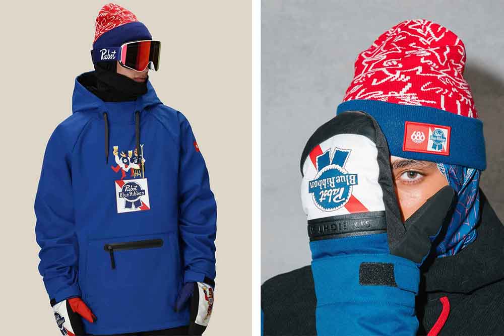 686 x pabst blue ribbon legendary cooler jackeet