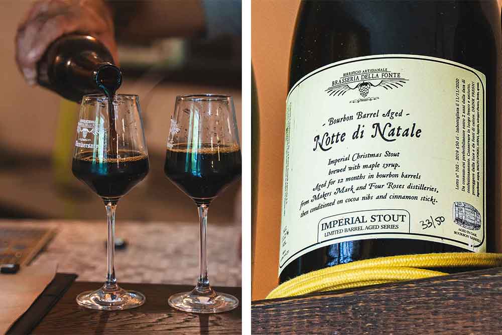 brasseria della fonte notte di natale imperial christmas stout