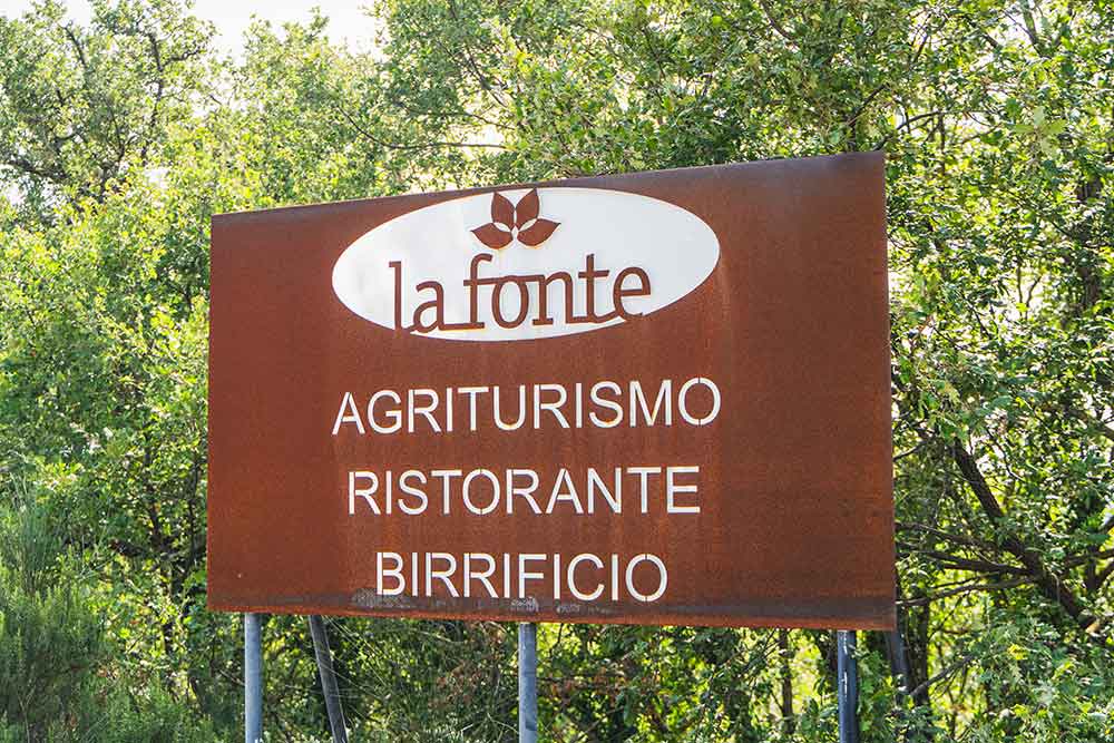 brasseria della fonte sign