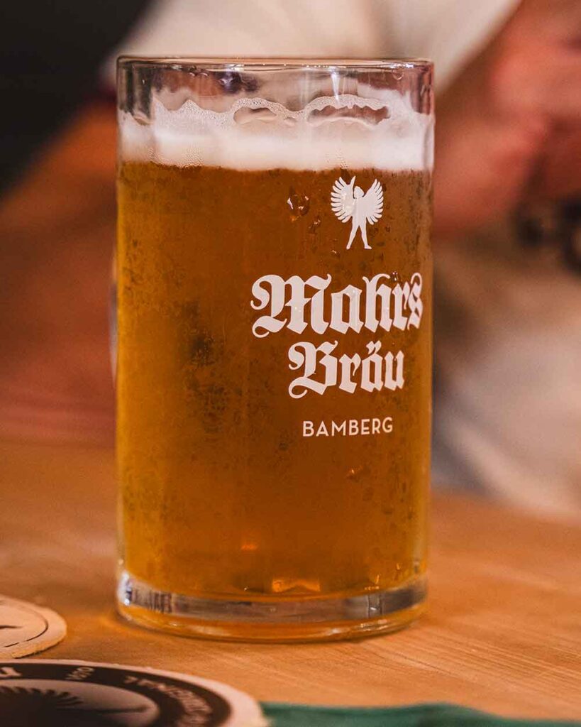 mahrs brau auungespundent naturtrüb kellerbier bamberg germany