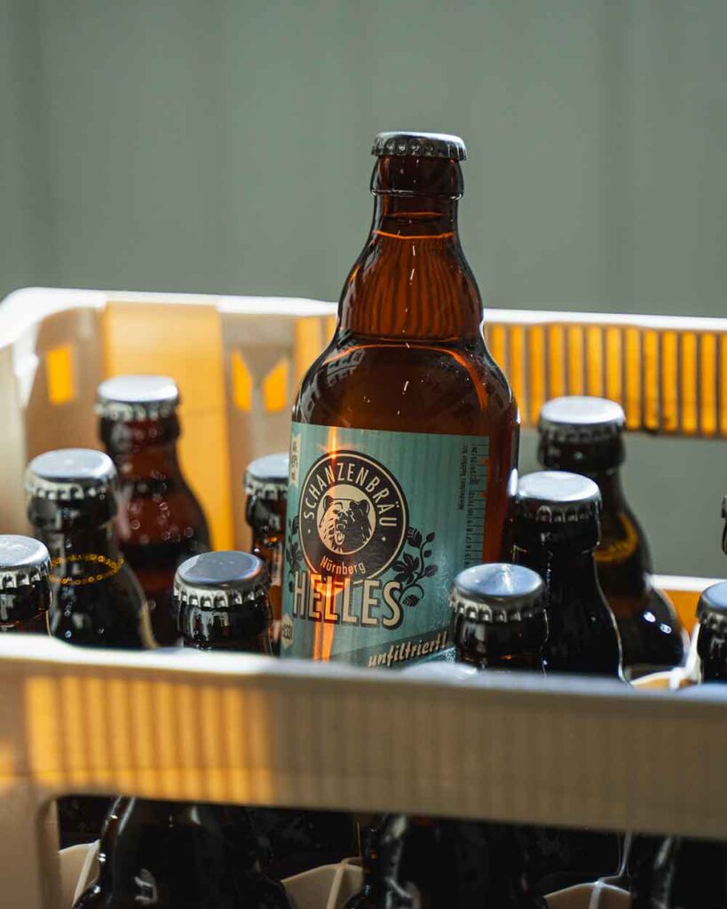 brauerei schanzenbräu helles nuremberg germany