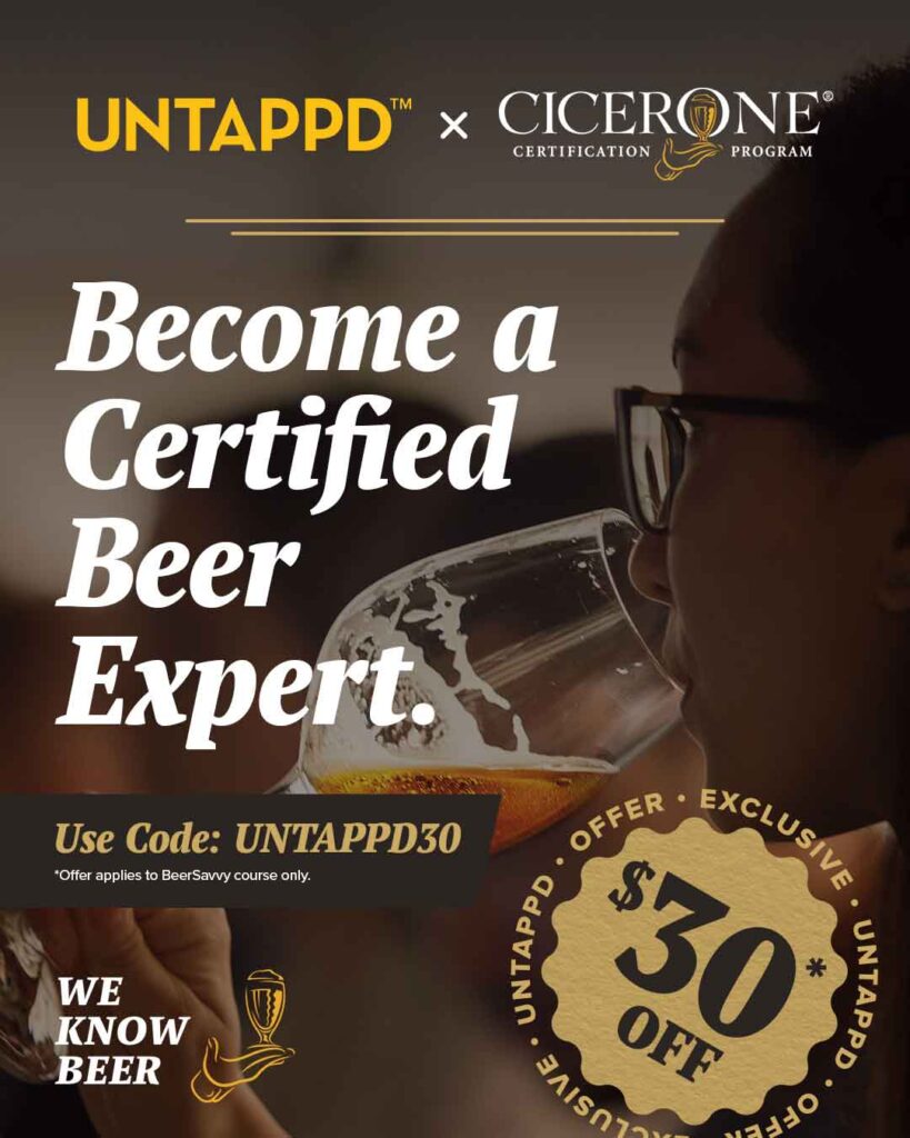 untappd cicerone beersaavy program