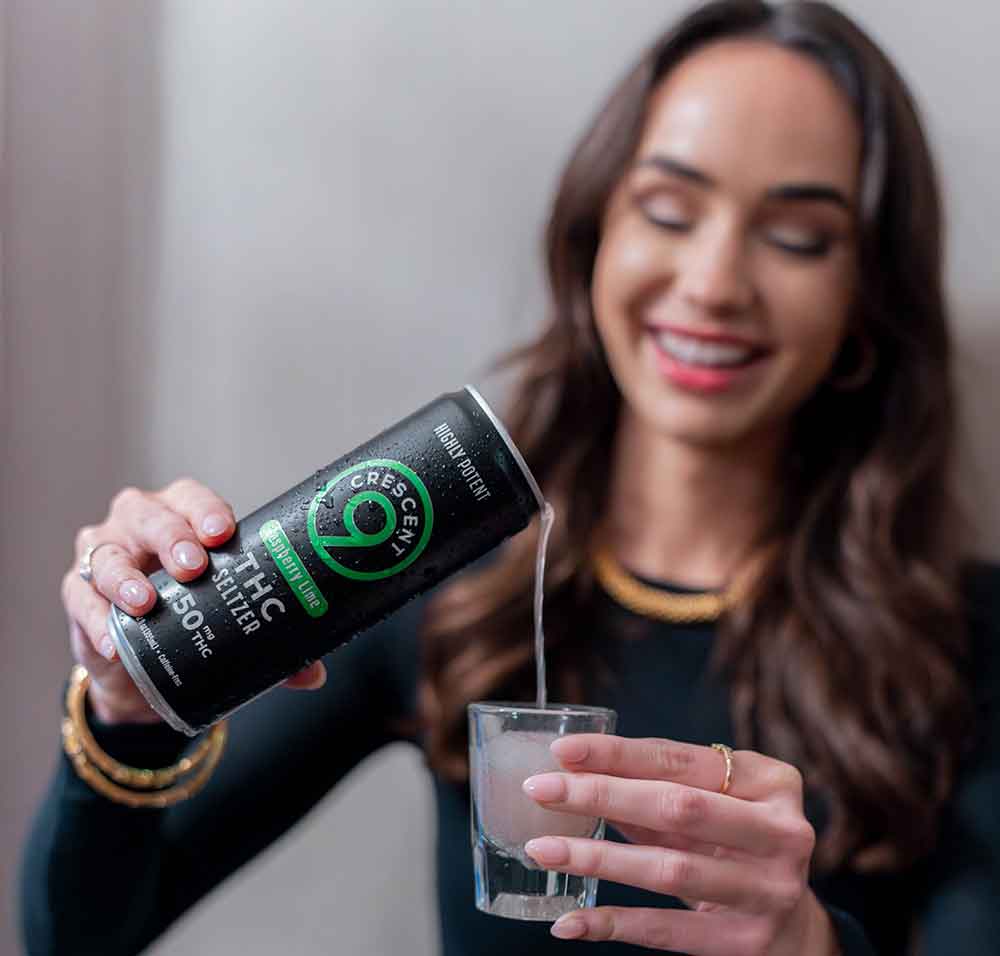 crescent canna 50mg crescent 9 thc seltzer