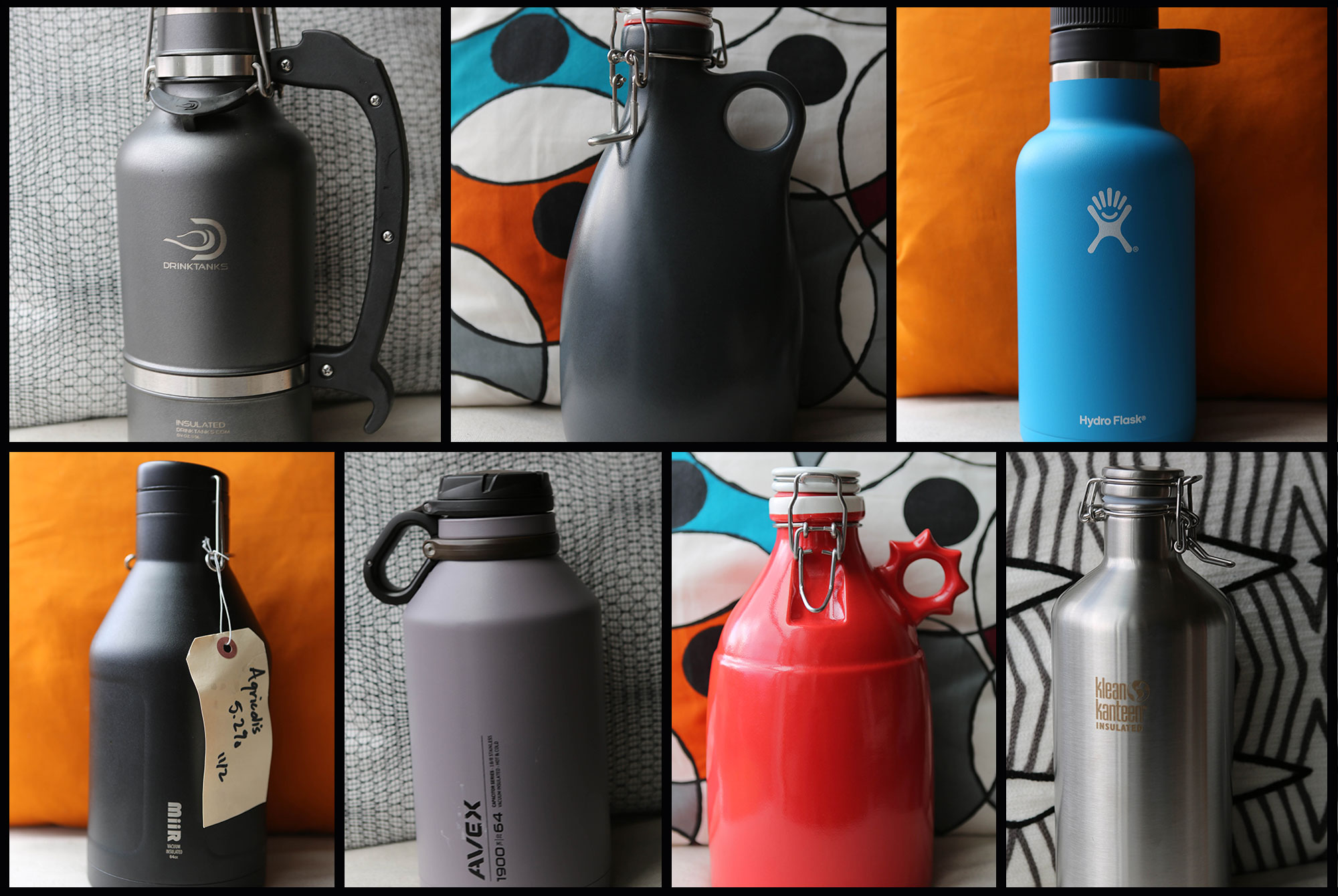 64 OZ. AVEX GROWLER GRAY 