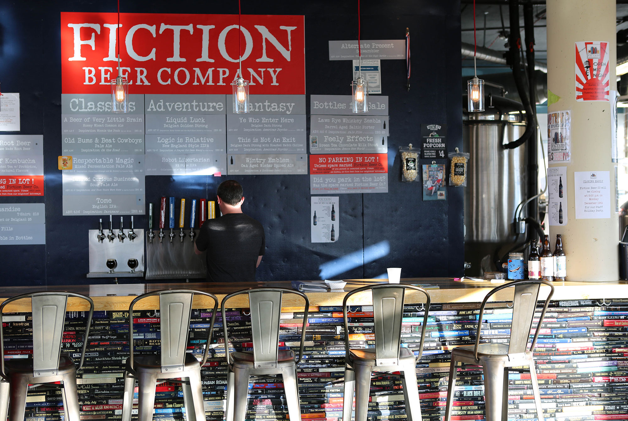 5 Great Books as Recommended by Fiction Beer Company