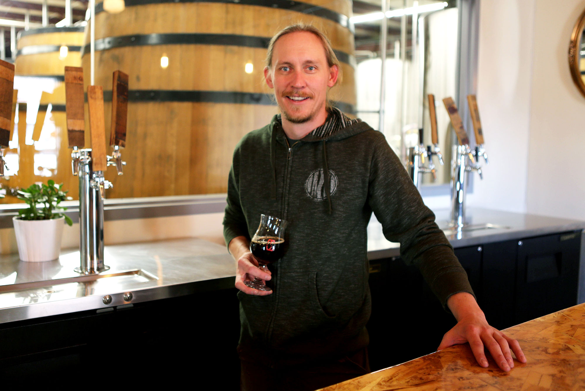 A Pint with Crooked Stave Head Brewer Danny Oberle
