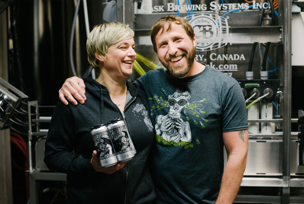Alchemist Brewery Founder John Kimmich With Heady Topper