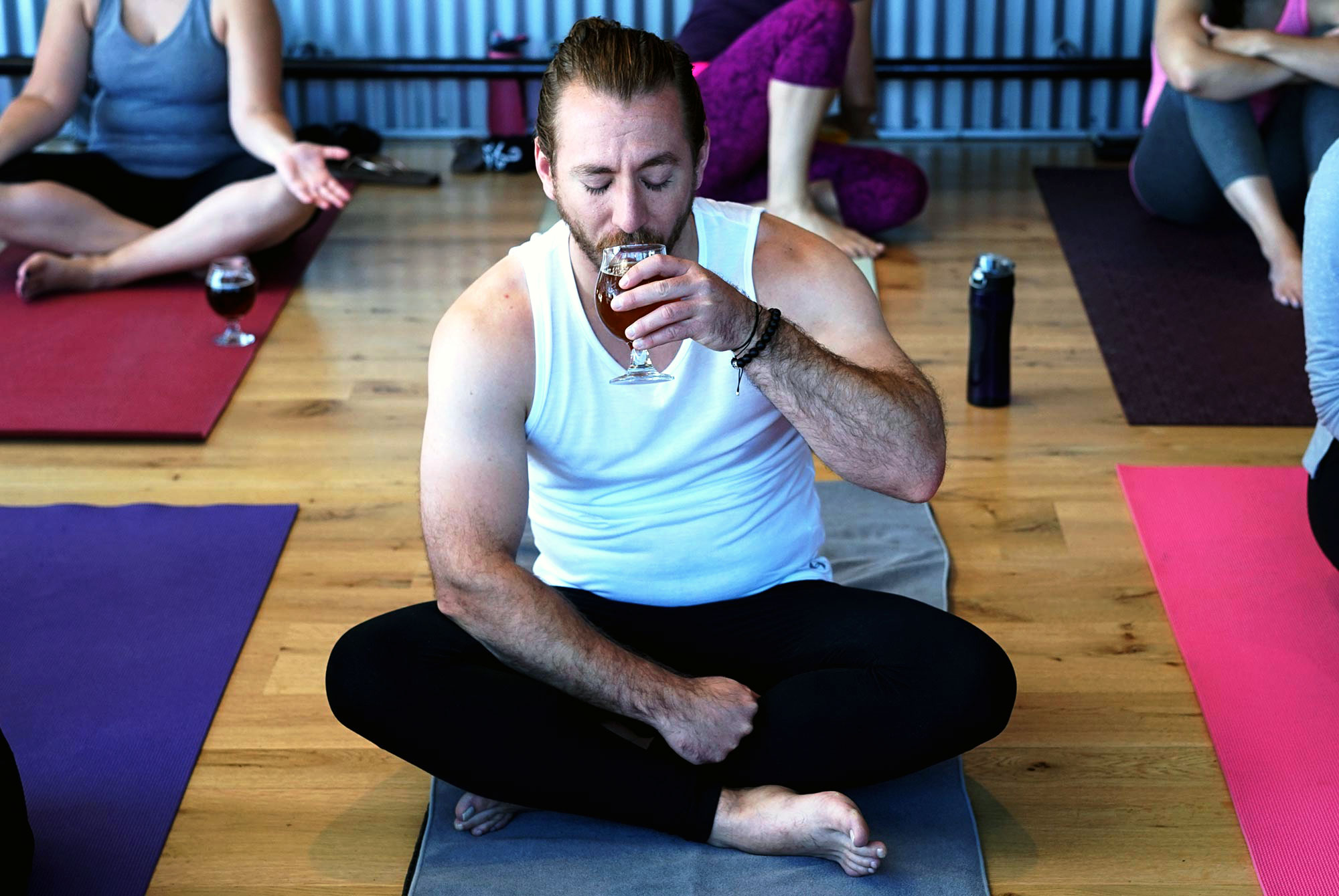 Letter from the Editor: Beer Yoga