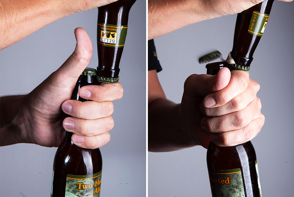 How Open a Beer Bottle With Just Anything • Hop
