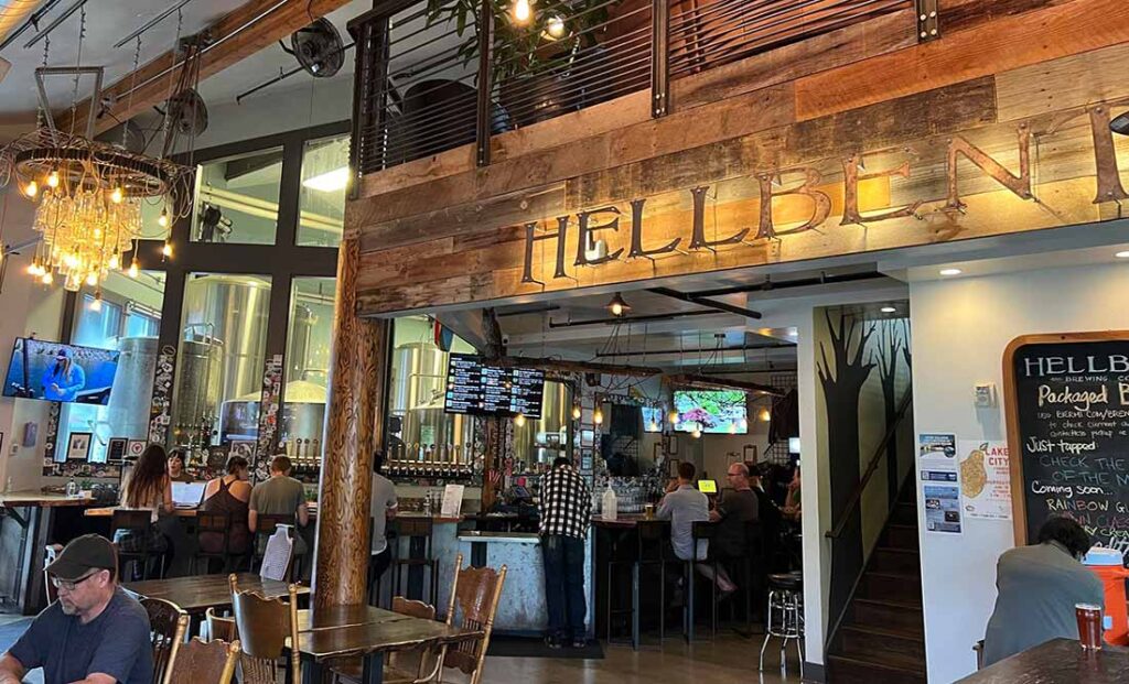 hellbent brewing seattle taproom