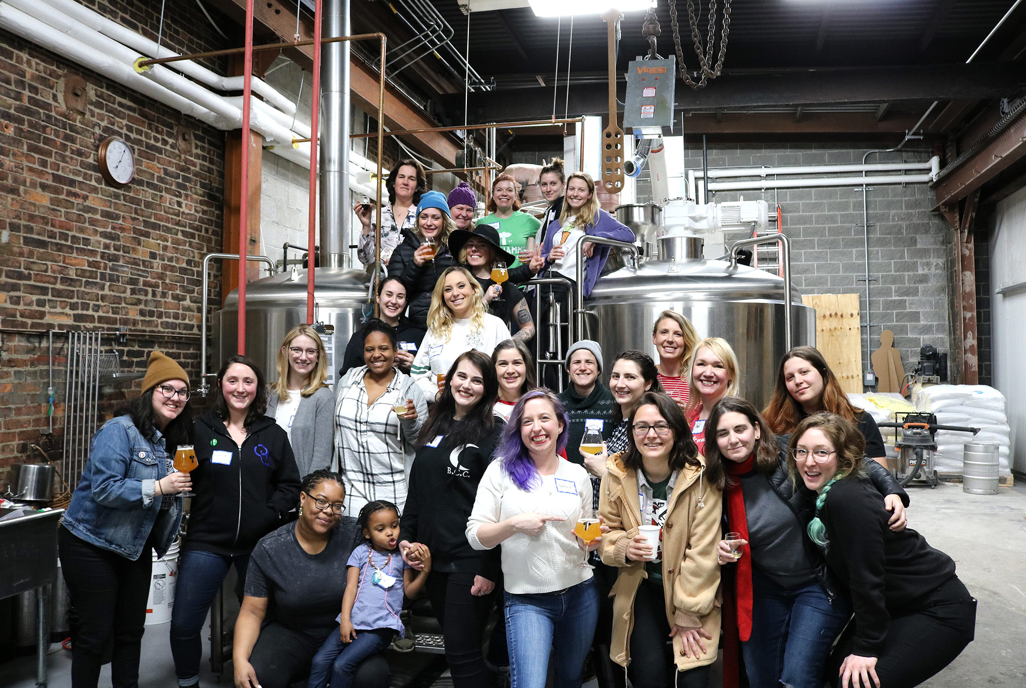 Brewing Change and Brewing Beer with the Pink Boots Society