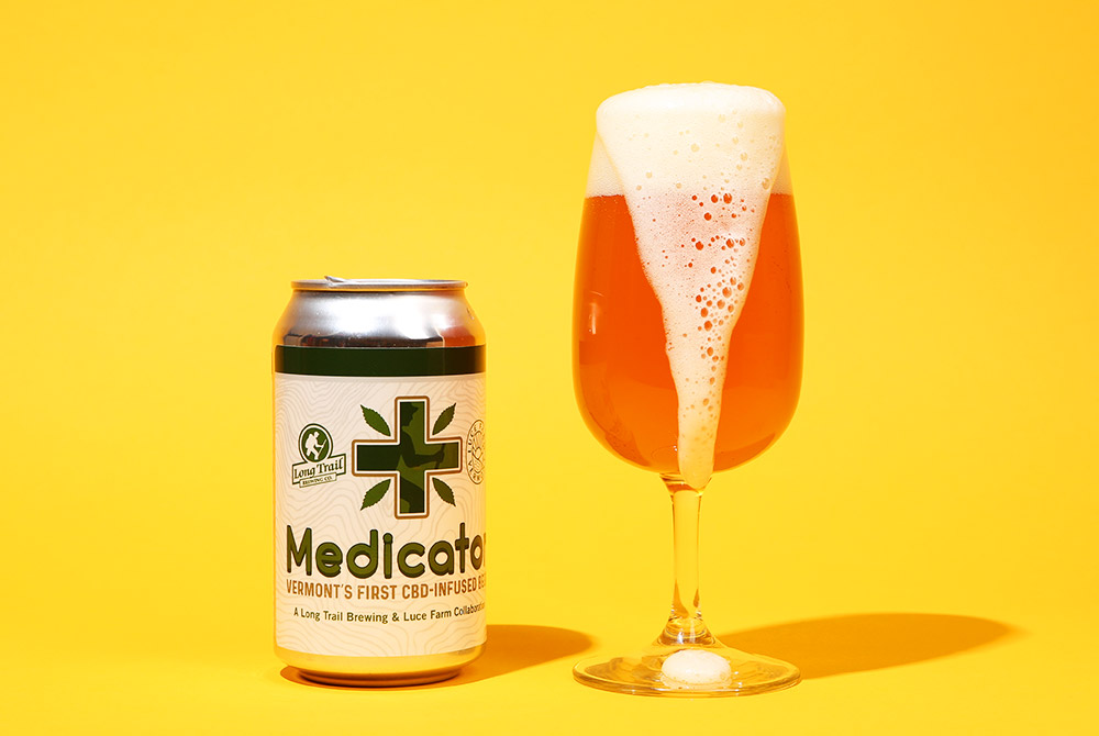 long trail brewing company medicator cbd beer