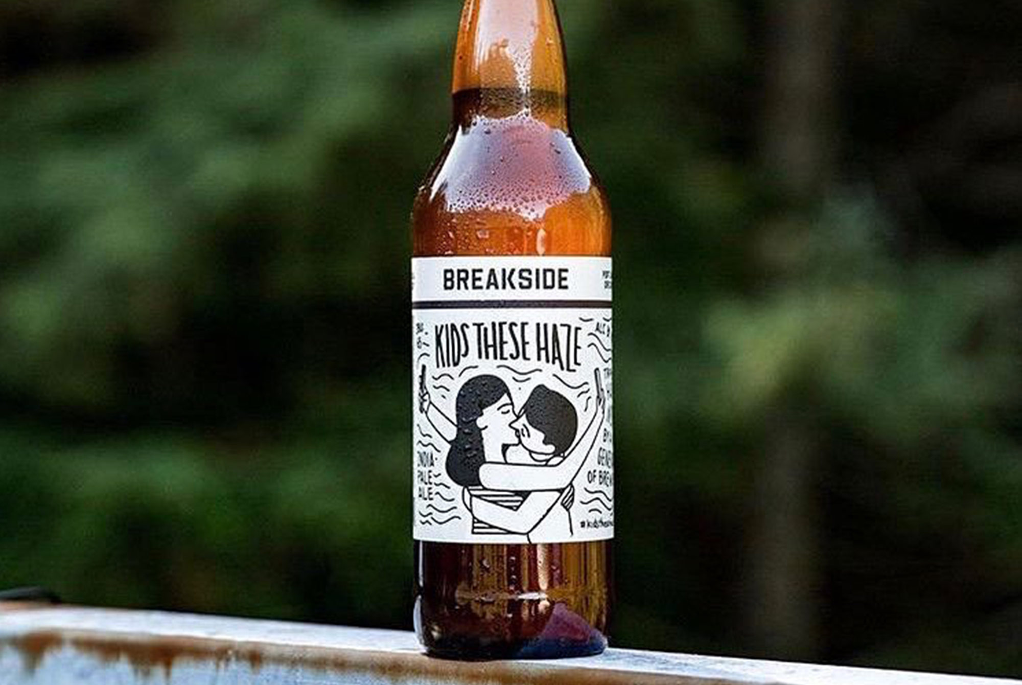A beer from Breakside Brewing, one of the best breweries in Portland, Oregon