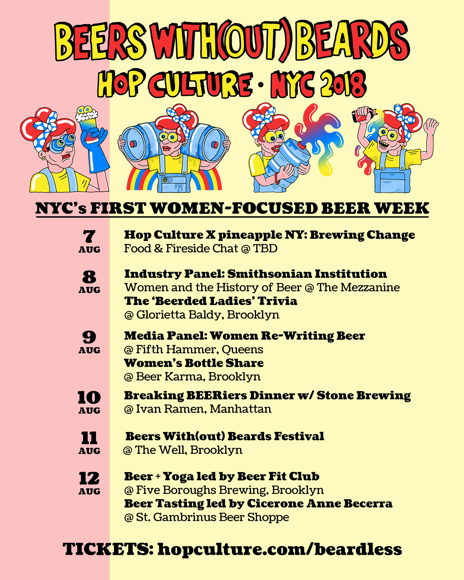 Beers With(out) Beards Week, NYC 2018