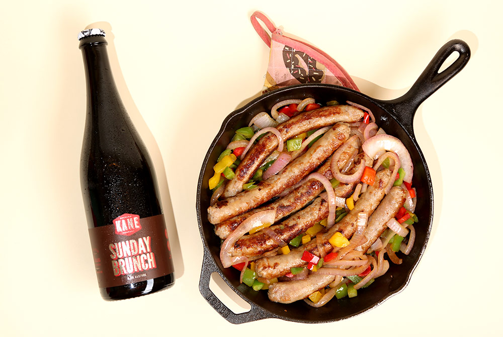 kane brewing food pairing sausage