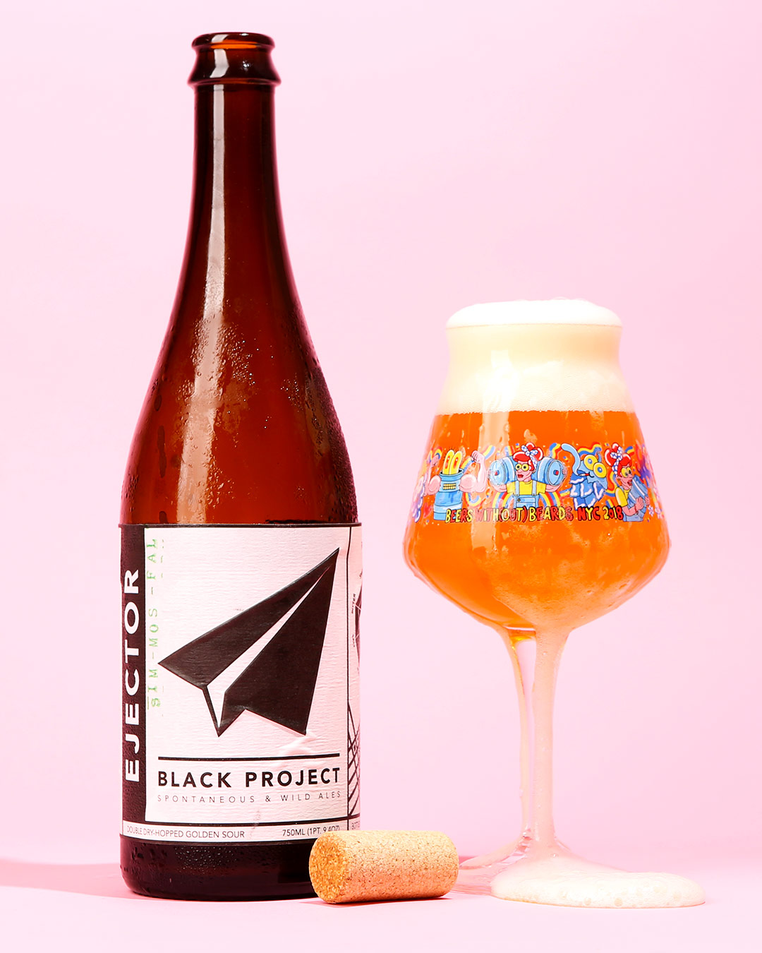a sour beer from Black Project, one of the best breweries in Denver, Colorado
